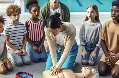 Illustration of Initier les jeunes aux gestes qui sauvent pour prévenir les noyades