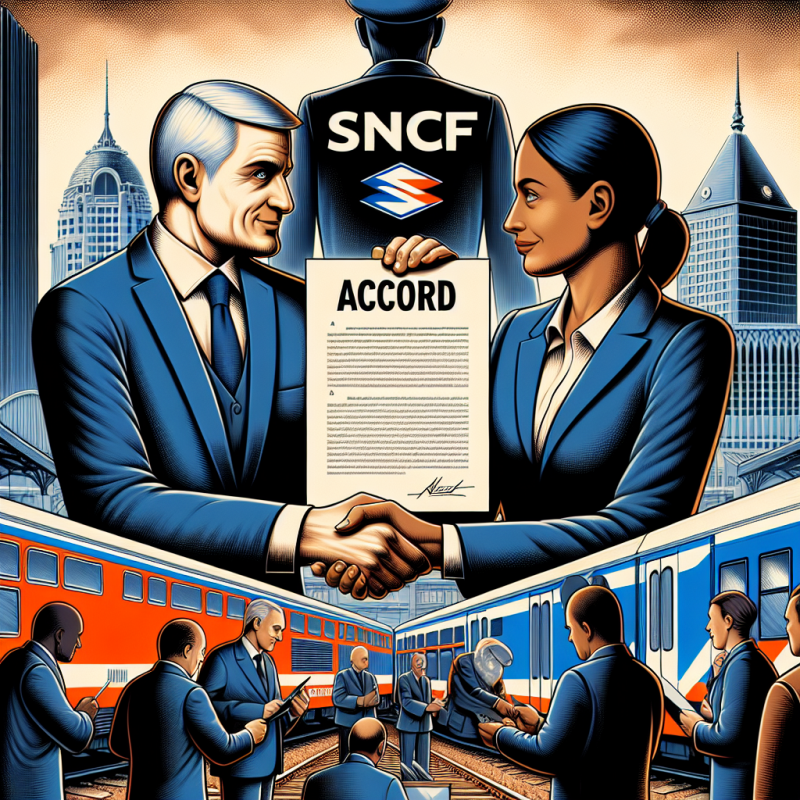 Illustration of SNCF: ce que contient l'accord à plusieurs "dizaines de millions d’euros" qui a permis d'éviter une nouvelle grève