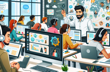 Illustration of Digital Learning, comment renforcer l’engagement des apprenants ?