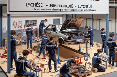 Illustration of Hauts-de-France : le lycée du Hainaut lance son école de carrosserie