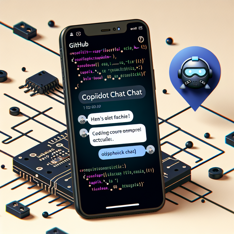 Illustration of La fonctionnalité Copilot Chat est maintenant disponible dans l'application mobile de GitHub | TechCrunch