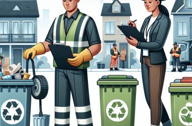 Illustration of Comment faire respecter la réglementation en matière de collecte des ordures ?