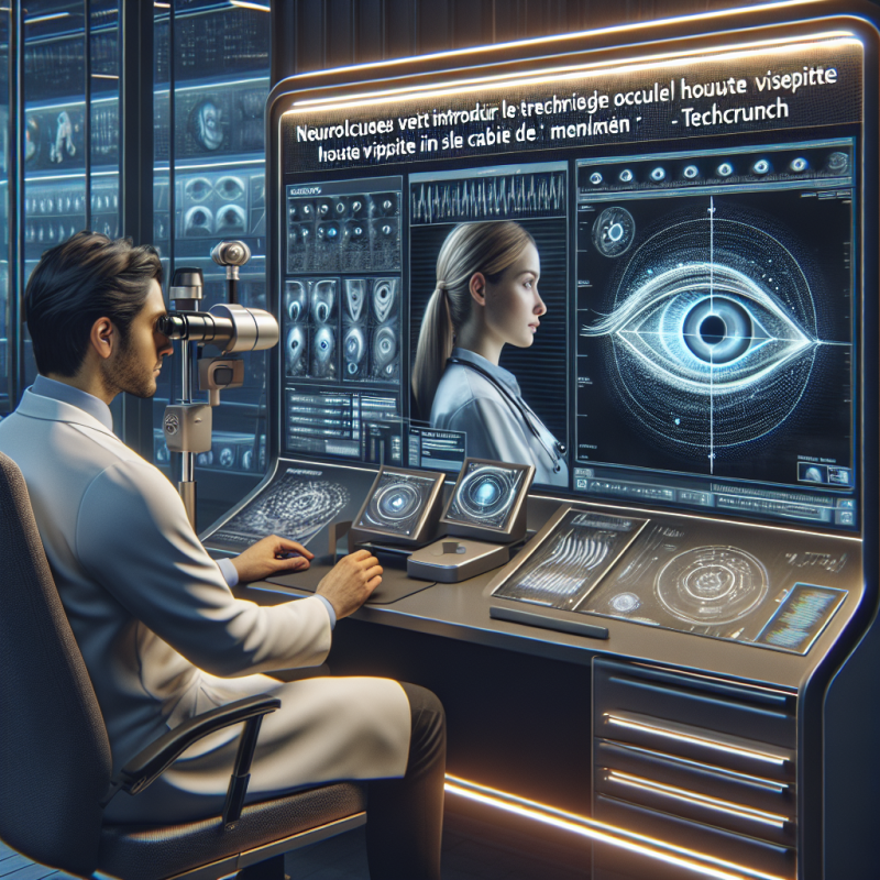 Illustration of neuroClues veut introduire la technologie de suivi oculaire haute vitesse dans le cabinet du médecin | TechCrunch