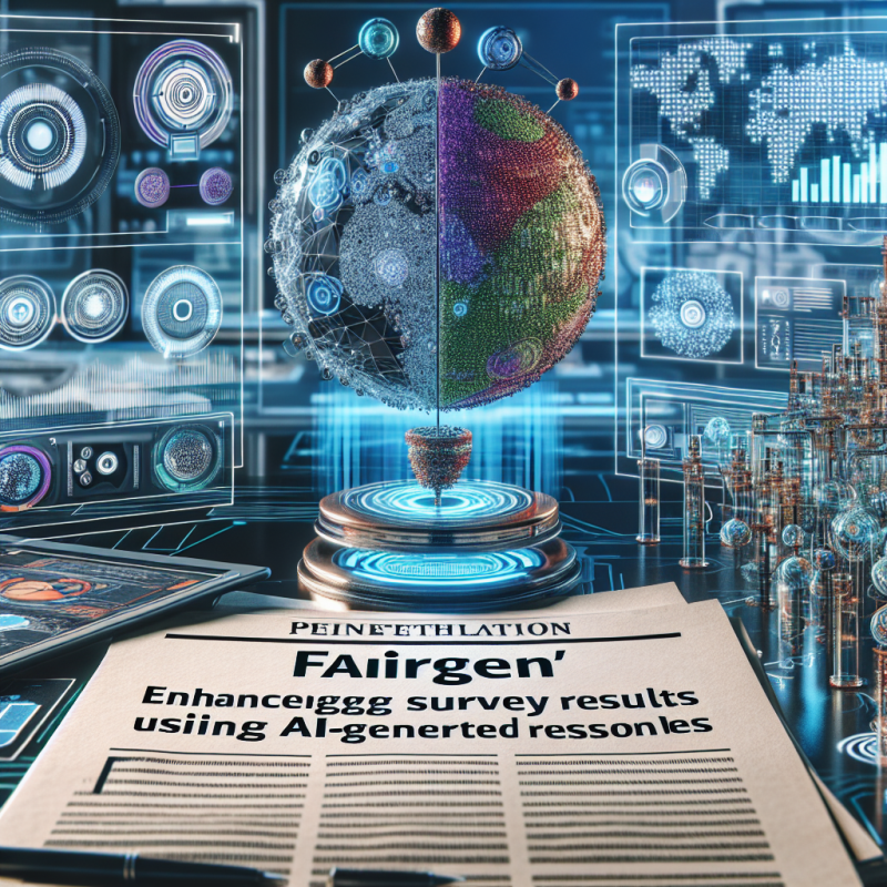 Illustration of Fairgen 'booste' les résultats d'enquête en utilisant des données synthétiques et des réponses générées par IA | TechCrunch