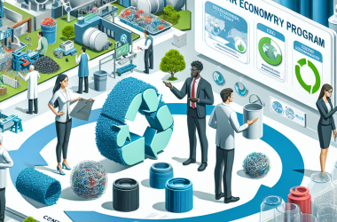 Illustration of Un programme pour former les industriels du plastique à l’économie circulaire - Centre Inffo