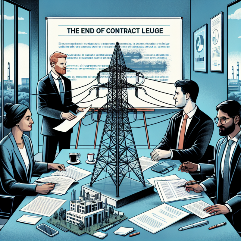 Illustration of Revoyure des contrats de distribution d'électricité : la clause de fin de contrat en passe d'être réécrite