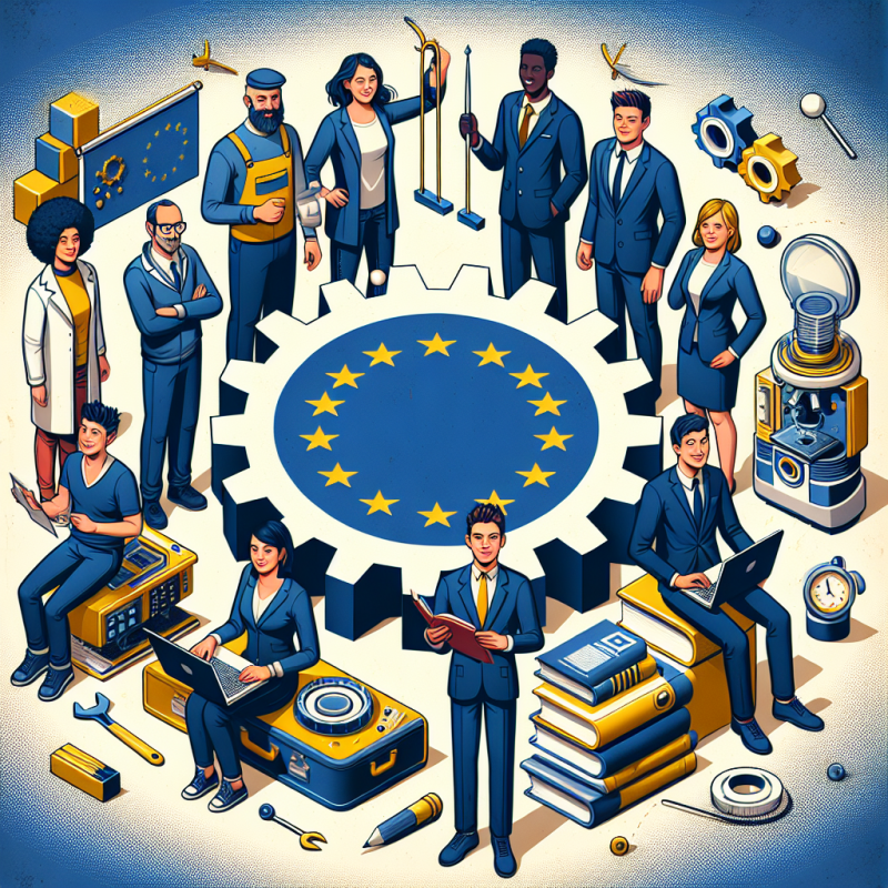 Illustration of Les compétences mises à l’honneur au sein de l’Union européenne - Centre Inffo