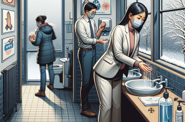 Illustration of Maladies hivernales : des gestes simples pour éviter les contaminations au travail - Actualité - INRS