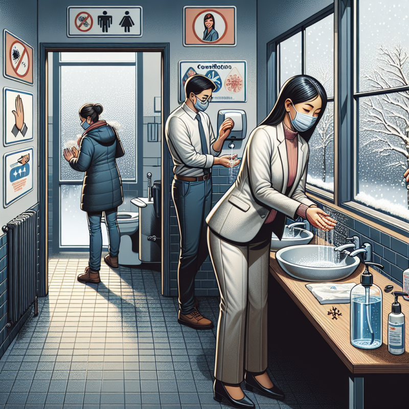 Illustration of Maladies hivernales : des gestes simples pour éviter les contaminations au travail - Actualité - INRS