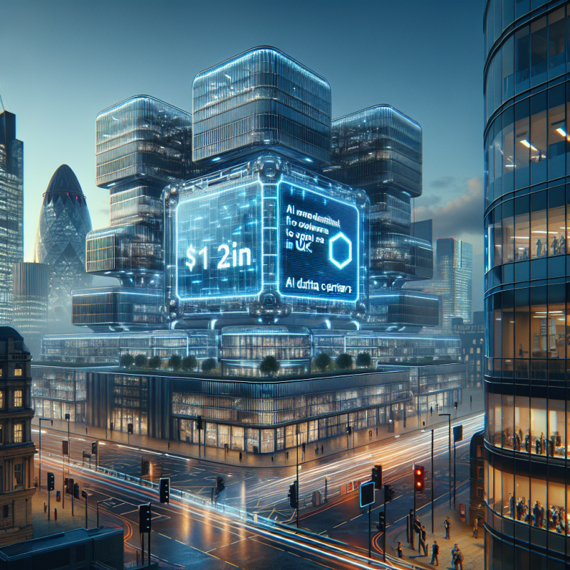 Illustration of CoreWeave, fournisseur d'IA de 19 milliards de dollars, ouvre son siège européen à Londres et prévoit 2 centres de données au Royaume-Uni