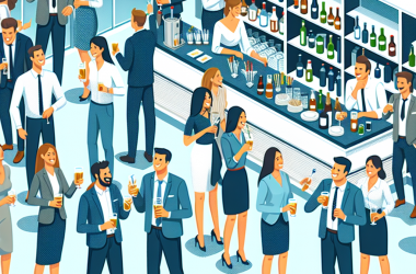 Illustration of Fêtes d’entreprise et consommation d’alcool - Actualité - INRS