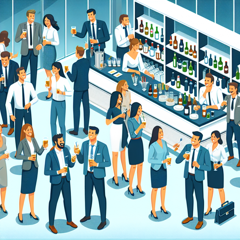 Illustration of Fêtes d’entreprise et consommation d’alcool - Actualité - INRS
