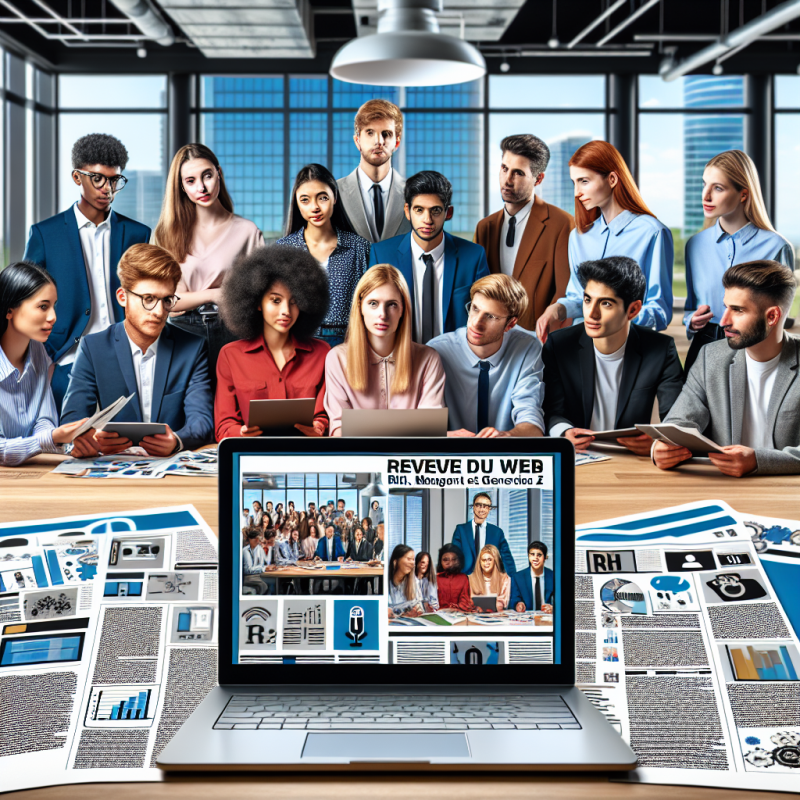 Illustration of Revue du web #494 : RH, management et Génération Z