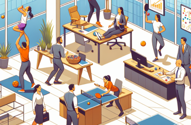 Illustration of Le sport en entreprise, source de bien-être au travail ?