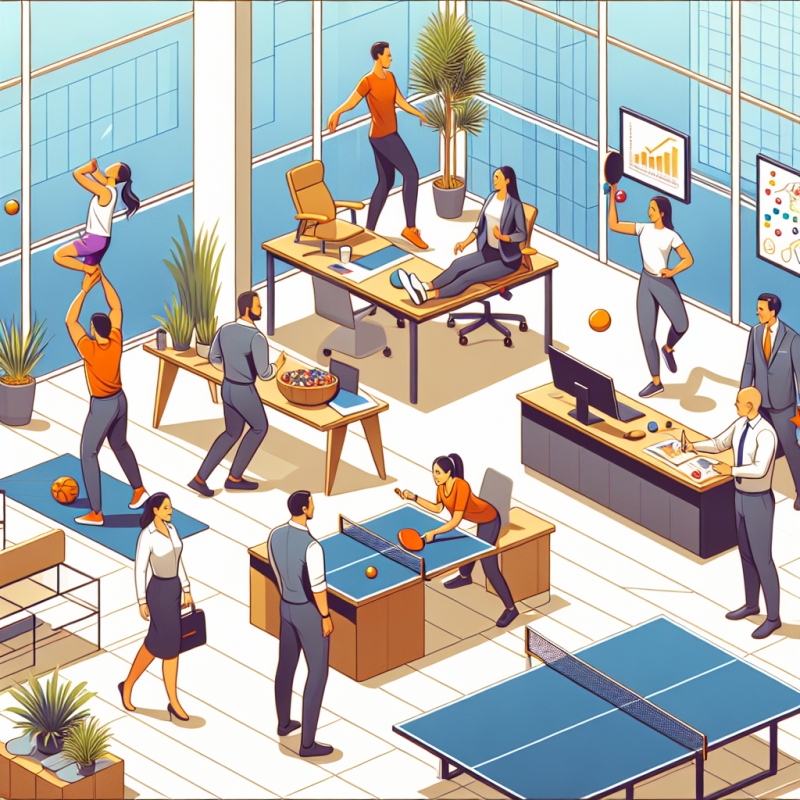 Illustration of Le sport en entreprise, source de bien-être au travail ?