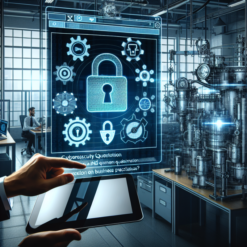 Illustration of Cybersécurité et machines : un questionnaire de l’INRS sur les pratiques des entreprises - Actualité - INRS