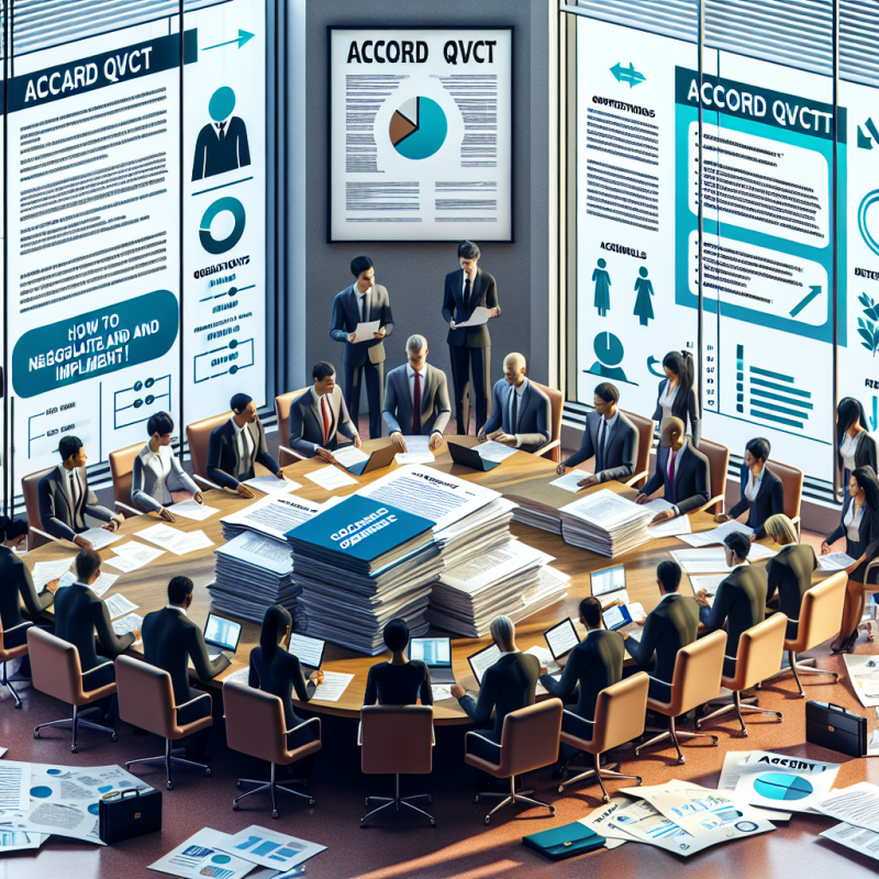 Illustration of "Accord QVCT : Quelles obligations ? Comment le négocier et le mettre en place ? + Exemple !"