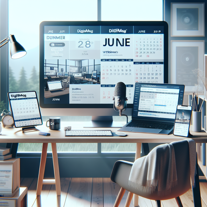 Illustration of Les webinaires de juin de Digiformag