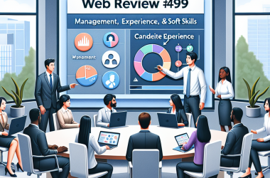 Illustration of Revue du web #499 : management, expérience candidat, soft skills