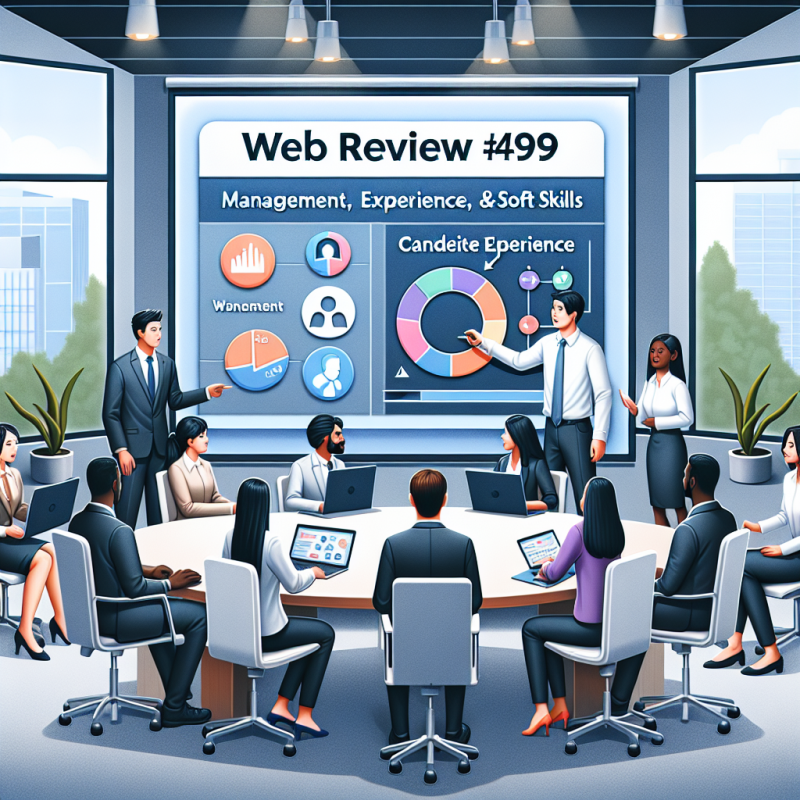 Illustration of Revue du web #499 : management, expérience candidat, soft skills