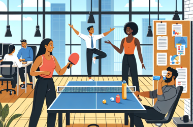 Illustration of Sport en entreprise : quels bénéfices concrets pour vos salariés ?