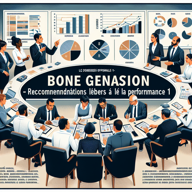 Illustration of Bonne gestion : recommandations liées à la performance - Les domaines opérationnels (1)