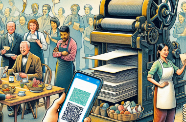 Illustration of La fin du papier marque le retour aux sources des titres restaurant