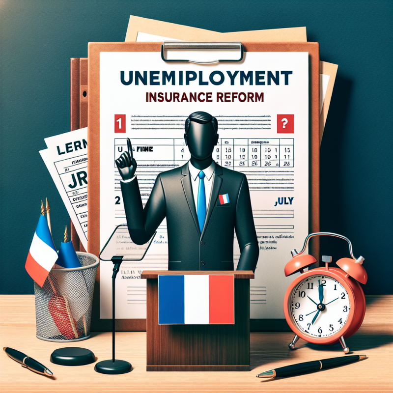 Illustration of La réforme de l'assurance-chômage sera publiée avant le 1er juillet a confirmé Gabriel Attal