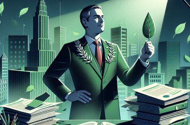 Illustration of Pour la finance verte, les maires sont un gisement d'information encore mal exploité