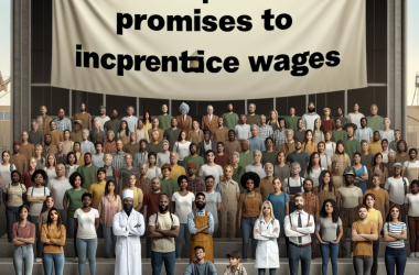 Illustration of Le Nouveau Front populaire promet d’augmenter le salaire des apprentis - Centre Inffo