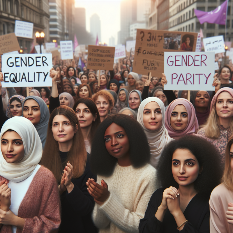 Illustration of Parité : les femmes réclament l'égalité dans les collectivités