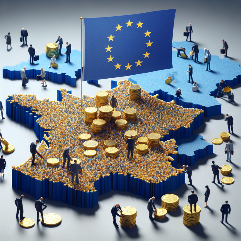 Illustration of Comment l'Union européenne pèse sur la dette locale française
