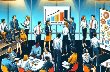 Illustration of Impliquer les employés dans l'amélioration de la QVCT : 3 étapes