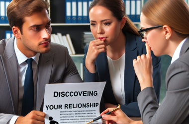 Illustration of En couple avec une collègue, un salarié licencié pour faute grave