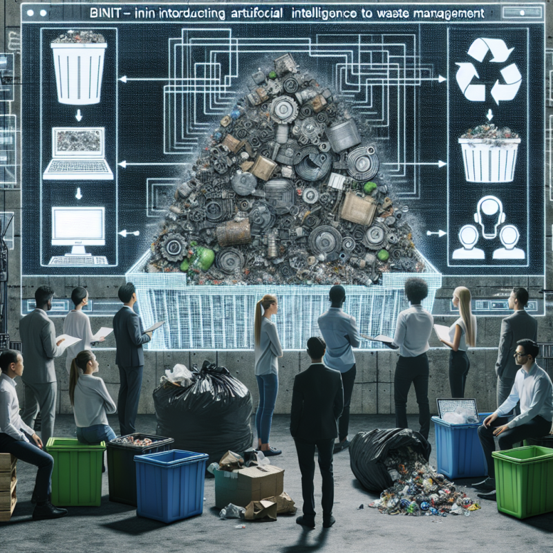 Illustration of Binit apporte l'IA à la gestion des déchets | TechCrunch