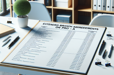 Illustration of Liste des accords de branche étendus sur la Pro-A - Centre Inffo