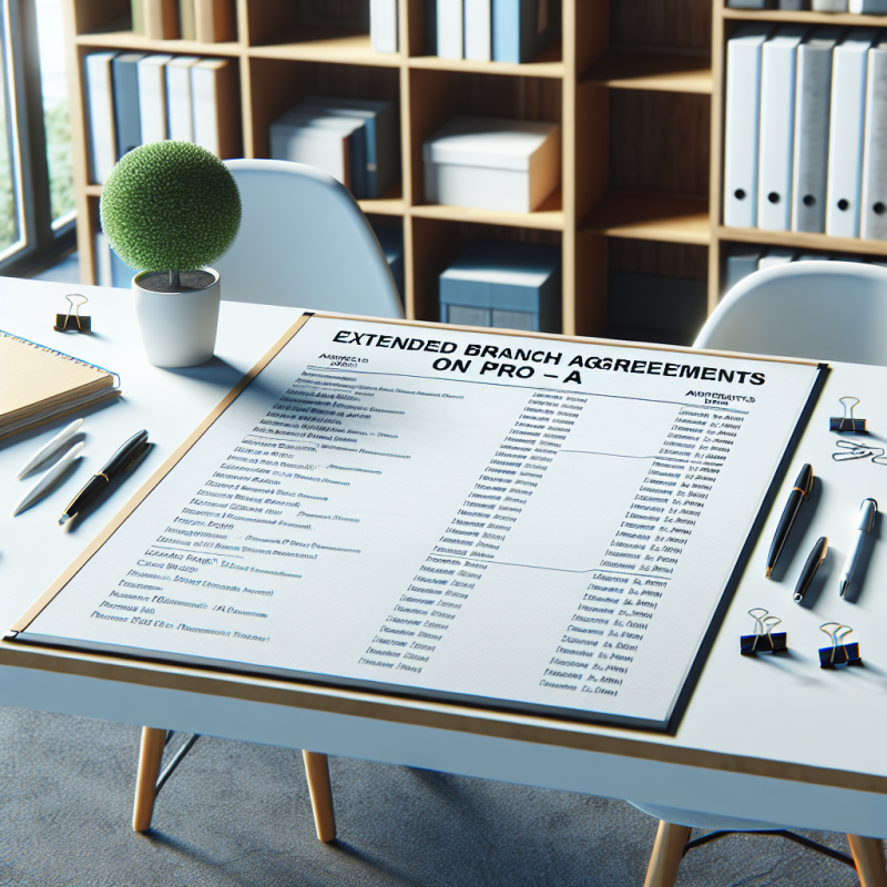 Illustration of Liste des accords de branche étendus sur la Pro-A - Centre Inffo