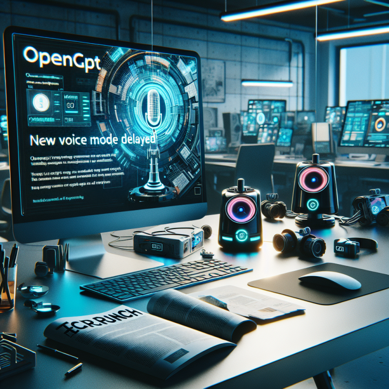 Illustration of OpenAI retarde le nouveau mode vocal de ChatGPT | TechCrunch
