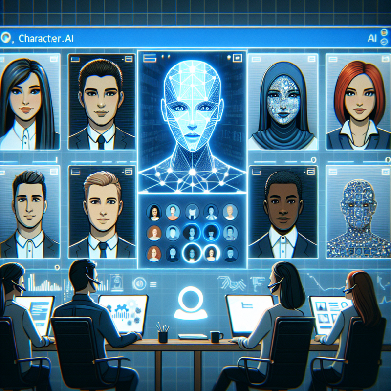 Illustration of Character.AI permet désormais aux utilisateurs de parler avec des avatars AI lors d'appels | TechCrunch