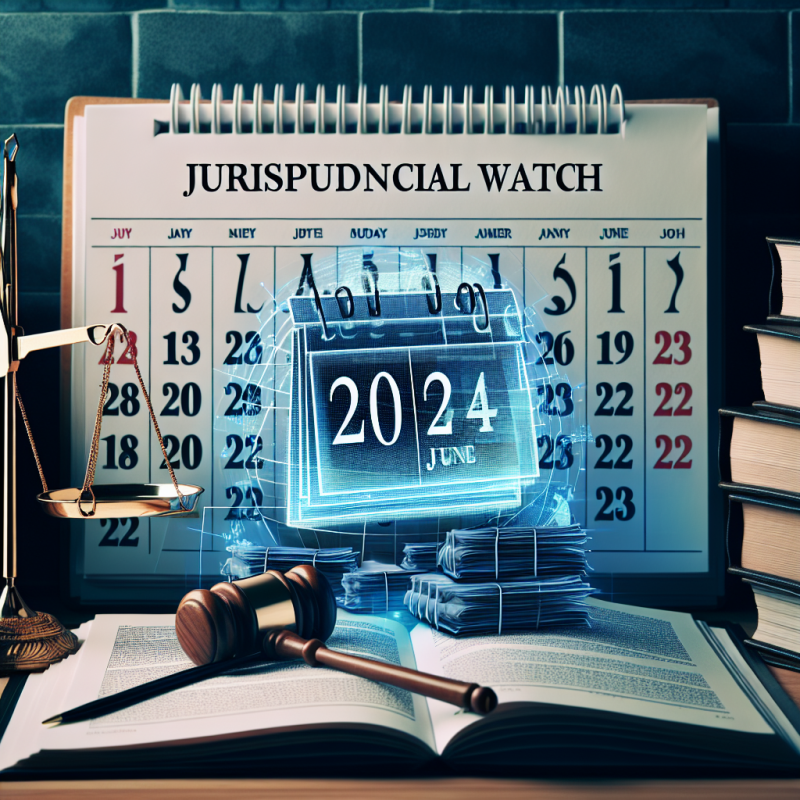 Illustration of Veille jurisprudentielle Juin 2024
