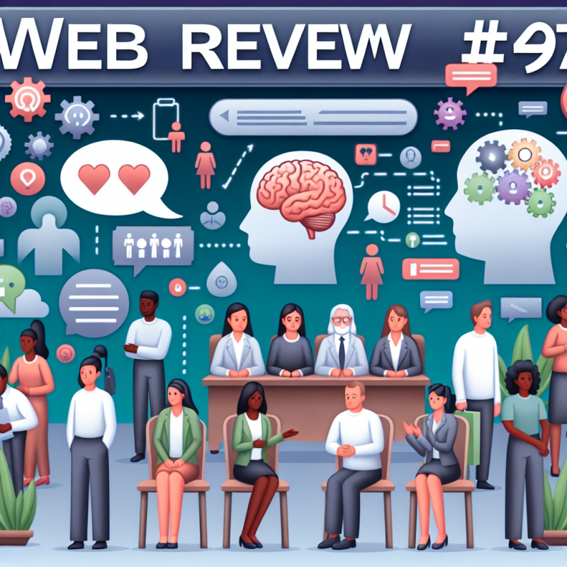 Illustration of Revue du web #497 : santé mentale, expérience collaborateur et recrutement