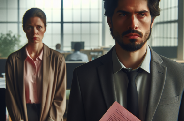 Illustration of En couple avec une collègue, un salarié licencié pour faute grave