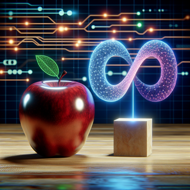 Illustration of Apple envisage un partenariat avec Meta sur l'IA | TechCrunch