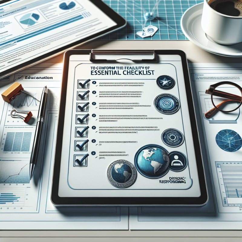 Illustration of 7 points essentiels pour vérifier la faisabilité d'un projet de certification RS/RNCP - Digiformag