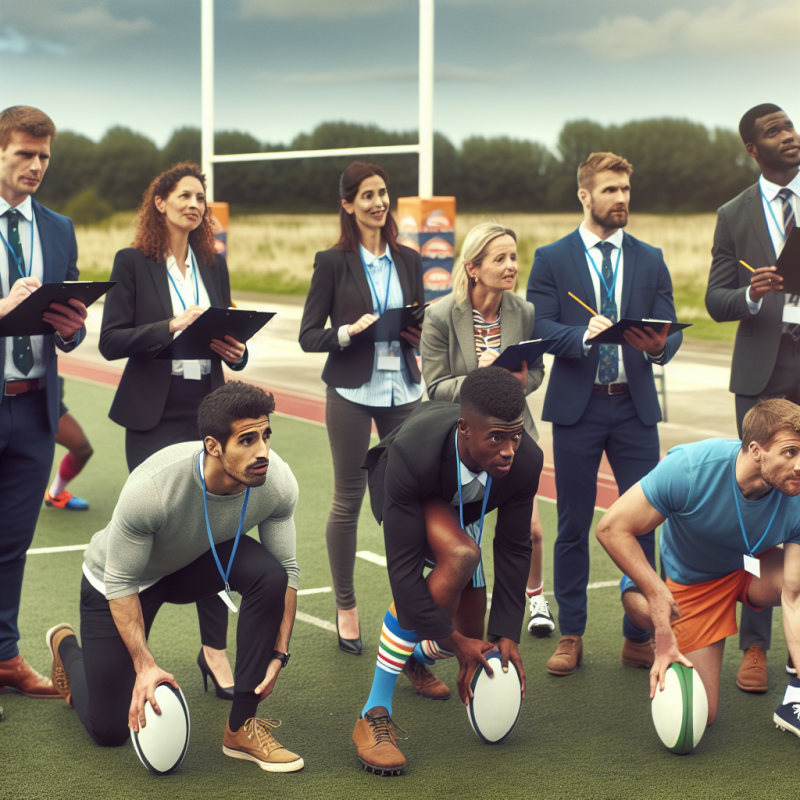 Illustration of "Les candidats révèlent leur personnalité": à France Travail, des ateliers rugby pour faciliter les recrutements