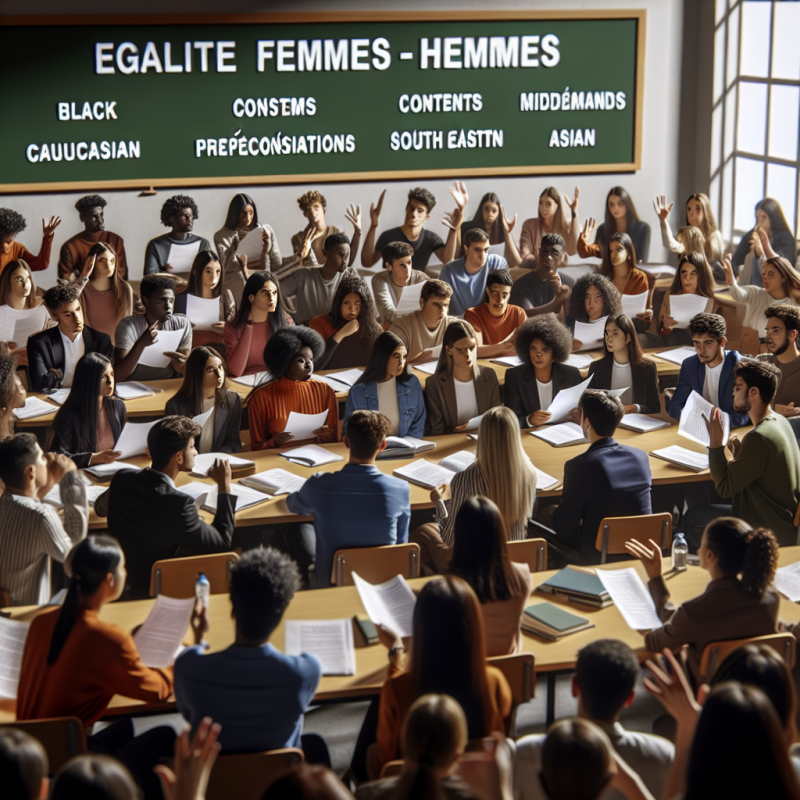 Illustration of Egalité femmes-hommes : constats et préconisations des élèves de l'Inet