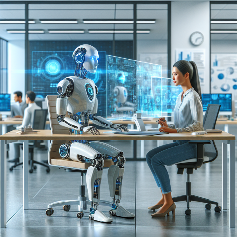 Illustration of L’intelligence artificielle, une nouvelle collègue au banc d’essai