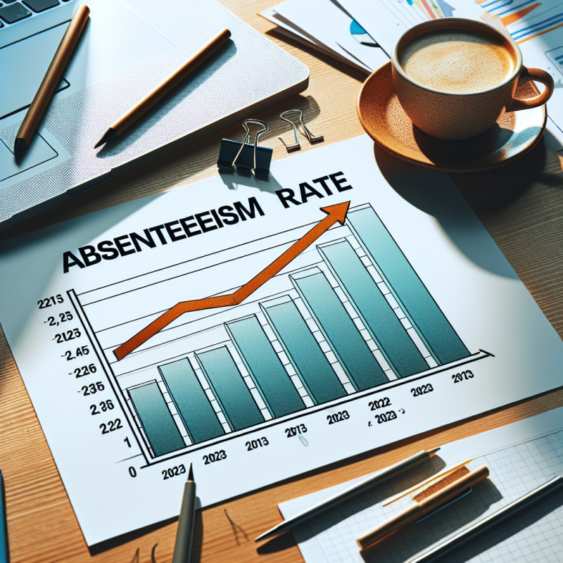 Illustration of Malgré un léger recul en 2023, l'absentéisme en entreprise reste à un niveau élevé