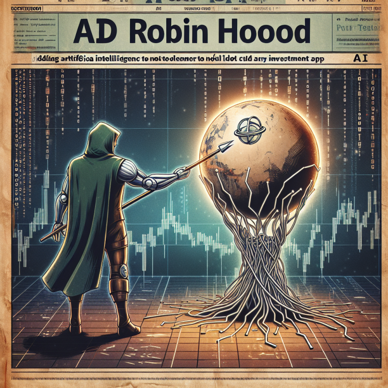 Illustration of 'Robinhood s'empare de Pluto pour ajouter des outils d'IA à son application d'investissement | TechCrunch'