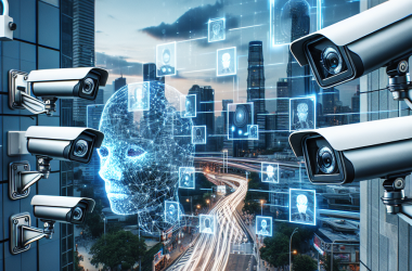 Illustration of Caméras de vidéoprotection équipées d'intelligence artificielle